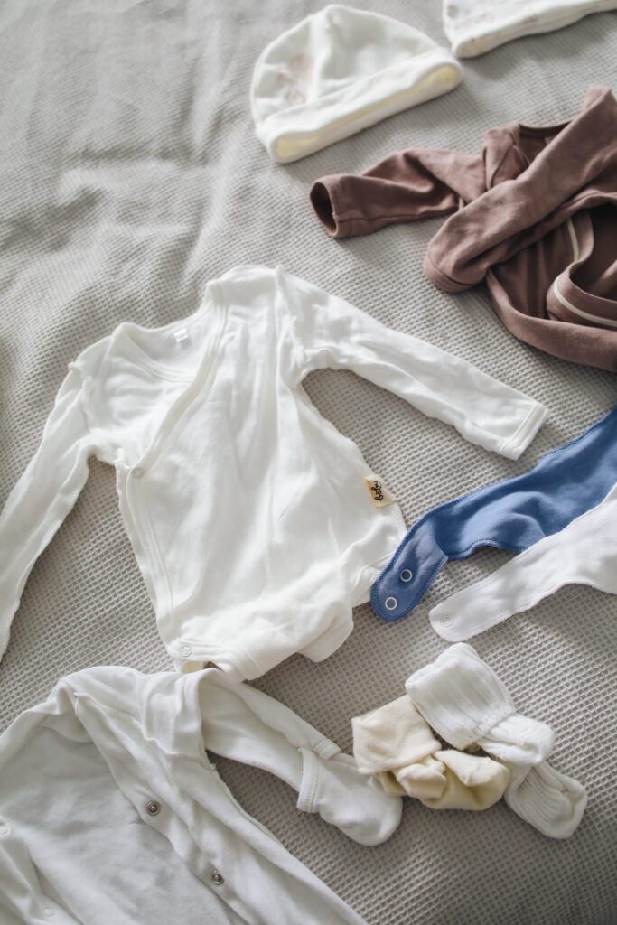 should baby wear socks with merlin sleep suit