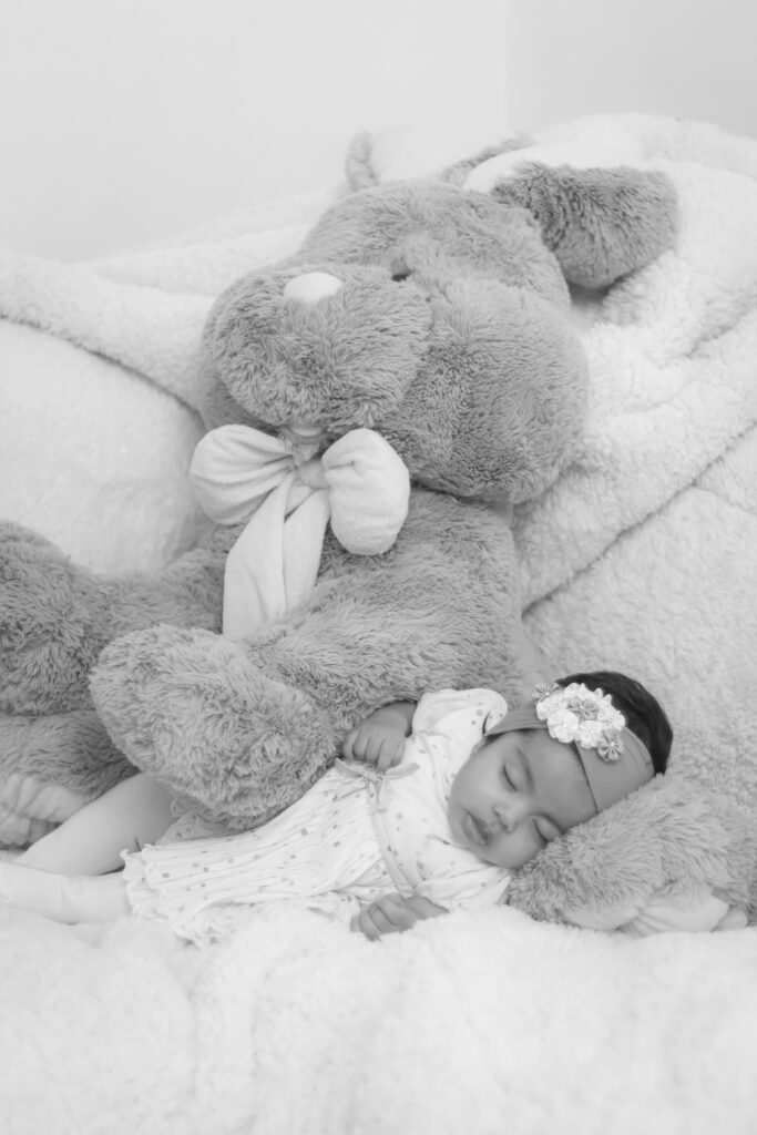 when can babies start sleeping with stuffed animals
