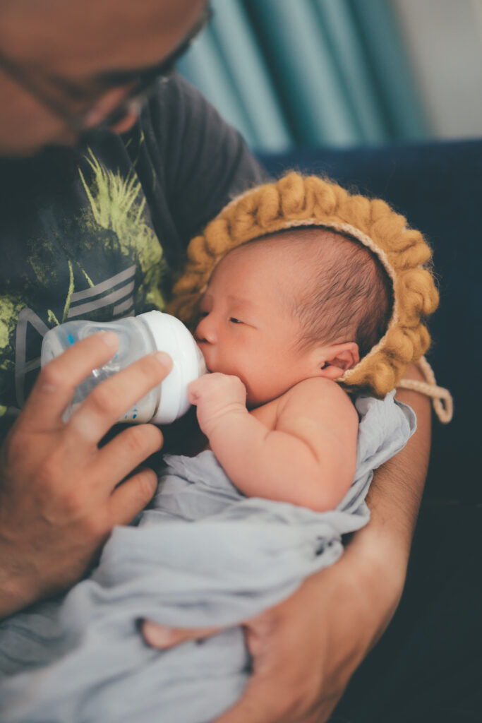 newborn baby drinking less milk and sleeping more